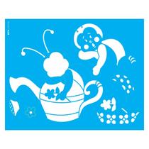 Stencil de Acetato para Pintura 20x25 Cm Opa - 3056 - Country Joaninha