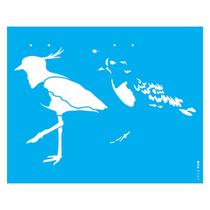 Stencil de Acetato para Pintura 20x25 cm OPA - 3165 - Animal Pássaro Quero-Quero Stencil de Acetato para Pintura 20x25 cm OPA - 3165 - Animal Pássaro Quero-Quero