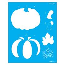 Stencil de Acetato para Pintura 20x25 cm OPA - 3215 - Pdbrasil Abóboras