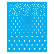 Stencil de Acetato para Pintura 20x25 cm OPA - 3232 - 3 Estampas II