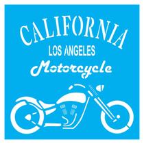 Stencil de Acetato para Pintura 30,5x30,5 cm OPA - 2089 - Califórnia