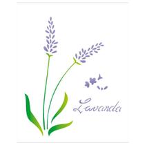 Stencil de Acetato para Pintura OPA 20 x 25 cm - 1780 Lavanda