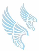 Stencil de Acetato para Pintura OPA Simples 15X20 cm - 2030 Asa Anjo