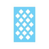 Stencil De Parede Tama Ko Textura - 55 X 90Cm - Ref 256 Stencil De Parede Tama Ko Textura - 55 X 90Cm - Ref 256