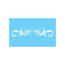 Stencil De Parede Tamako Arabesco - 55 X 90Cm - Ref 350 Stencil De Parede Tamako Arabesco - 55 X 90Cm - Ref 350