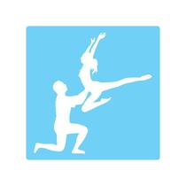 Stencil De Parede Tamako Casal Dança - 55 X 55Cm - Ref 525 Stencil De Parede Tamako Casal Dança - 55 X 55Cm - Ref 525