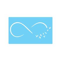 Stencil De Parede Tamako Pássaros - 55 X 90Cm - Ref 394 Stencil De Parede Tamako Pássaros - 55 X 90Cm - Ref 394