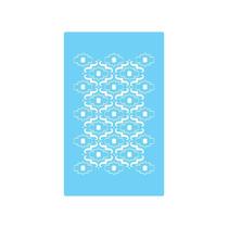 Stencil De Parede Tamako Textura - 55 X 90Cm - Ref 226 Stencil De Parede Tamako Textura - 55 X 90Cm - Ref 226