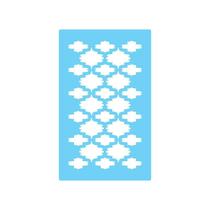 Stencil De Parede Tamako Textura - 55 X 90Cm - Ref 227 Stencil De Parede Tamako Textura - 55 X 90Cm - Ref 227