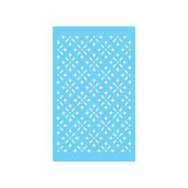 Stencil De Parede Tamako Textura - 55 X 90Cm - Ref 580 Stencil De Parede Tamako Textura - 55 X 90Cm - Ref 580