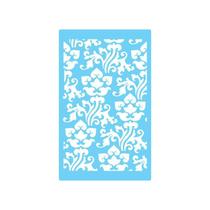 Stencil De Parede Tamako Textura Arabesco 55X90Cm - Ref 576 Stencil De Parede Tamako Textura Arabesco 55X90Cm - Ref 576