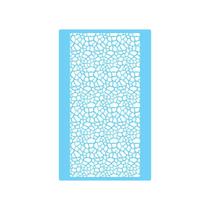 Stencil De Parede Tamako Textura Girafa - 55X90Cm - Ref 632