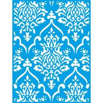 Stencil de Parede Wall Litoarte 32 x 42,2 cm - STW-005 Arabescos Stencil de Parede Wall Litoarte 32 x 42,2 cm - STW-005 Arabescos