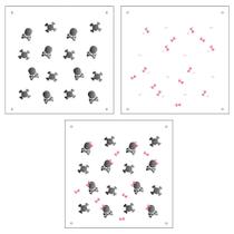 Stencil Dp. 14x14 1171 Micro Caveiras