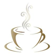 Stencil Especial Pintura Café 10X10 STX-266 - Litoarte Stencil Especial Pintura Café 10X10 STX-266 - Litoarte