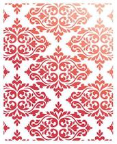 Stencil Especial Pintura Estampa Barroca 21,1X17,2 STM-615 - Litoarte