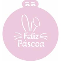 Stencil Feliz Páscoa - Ref. 4048 - 1 unidade - RR CORTADORES - Rizzo Stencil Feliz Páscoa - Ref. 4048 - 1 unidade - RR CORTADORES - Rizzo