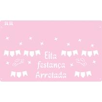 Stencil Festa Junina 1 - Ref. 3029 - 1 unidade - RR Cortadores - Rizzo