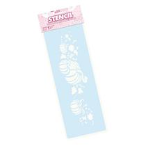 Stencil Floral Acrilex 1139 Stencil Floral Acrilex 1139