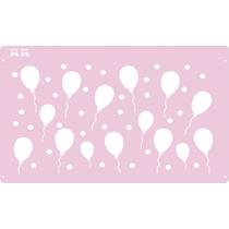 Stencil Fundo Bexiga - Ref. 3024 - 1 unidade - RR CORTADORES - Rizzo Stencil Fundo Bexiga - Ref. 3024 - 1 unidade - RR CORTADORES - Rizzo