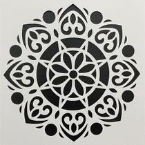 Stencil Gabarito Revestimento Parede Pintura 3D Facil