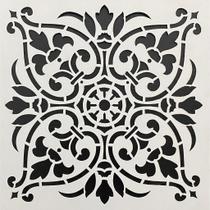 Stencil Gabarito Revestimento Parede Pintura 3D Facil