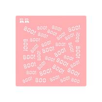Stencil Halloween BOO - Ref. 4083 - 1 unidade - RR Cortadores - Rizzo Stencil Halloween BOO - Ref. 4083 - 1 unidade - RR Cortadores - Rizzo