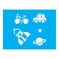 Stencil Itamako Nfantil - 15X20Cm - Ref A3219