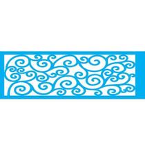 Stencil Jóia 10 x 30 cm - JB-857 Arabesco Stencil Jóia 10 x 30 cm - JB-857 Arabesco