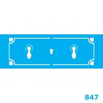 Stencil Jóia JB - 10 x 30cm - Coleção 2018