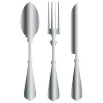 Stencil Litoarte 10 x 10 cm - ST-X-174 Talheres Stencil Litoarte 10 x 10 cm - ST-X-174 Talheres