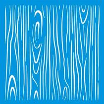 Stencil Litoarte 10 x 10 cm - ST-X-194 Madeira