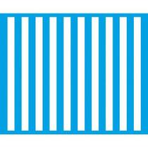 Stencil Litoarte 17 x 21 cm - STM-064 Listras Médias