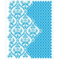 Stencil Litoarte 20 x 25 cm - STR-236 Textura Stencil Litoarte 20 x 25 cm - STR-236 Textura