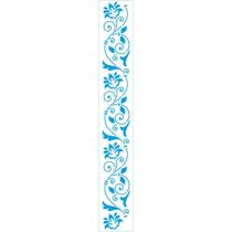 Stencil Litoarte 4 x 28 cm - STB-049 Arabesco Raminhos