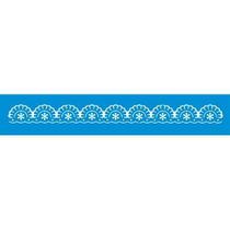 Stencil Litoarte 4,2 x 28,5 cm - STB-007 Renda Stencil Litoarte 4,2 x 28,5 cm - STB-007 Renda