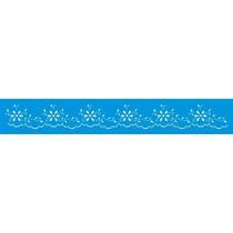 Stencil Litoarte 4,2 x 28,6 cm - STB-025 Flores Renda Stencil Litoarte 4,2 x 28,6 cm - STB-025 Flores Renda