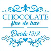 Stencil Litoarte Rose Ferreira 14 x 14 cm - STA-154 Chocolate Fino de Luxo Stencil Litoarte Rose Ferreira 14 x 14 cm - STA-154 Chocolate Fino de Luxo