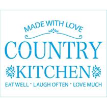Stencil Litoarte Rose Ferreira 17 x 21 cm - STM-731 Kit Cozinha : Country Kitchen Stencil Litoarte Rose Ferreira 17 x 21 cm - STM-731 Kit Cozinha : Country Kitchen