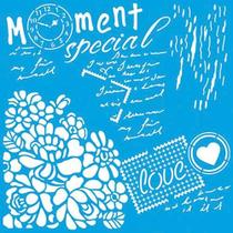 Stencil Litoarte Rose Ferreira 20 x 20 cm - STXX-007 Mixed Media Moment Stencil Litoarte Rose Ferreira 20 x 20 cm - STXX-007 Mixed Media Moment