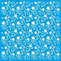 Stencil Litoarte Rose Ferreira 20 x 20 cm - STXX-050 Textura Flores Stencil Litoarte Rose Ferreira 20 x 20 cm - STXX-050 Textura Flores