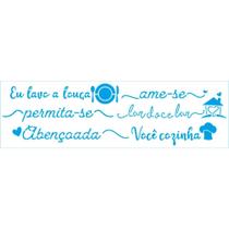 Stencil Litoarte Rose Ferreira 8 x 28 cm - STE-381 Ame-se, Permita-se... Stencil Litoarte Rose Ferreira 8 x 28 cm - STE-381 Ame-se, Permita-se...