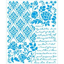 Stencil Litoarte Tays Rocha 20 x 25 cm - STR-251 Arabesco Stencil Litoarte Tays Rocha 20 x 25 cm - STR-251 Arabesco