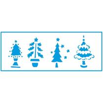 Stencil Natal Litoarte 6,5x17 cm - STNP-001 Pinheiro Stencil Natal Litoarte 6,5x17 cm - STNP-001 Pinheiro