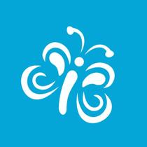 Stencil Opa 10 X 10 cm - Borboleta - 368