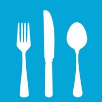 Stencil Opa 10 x 10 cm - Talheres - 239 Stencil Opa 10 x 10 cm - Talheres - 239