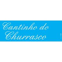 Stencil Opa 10 x 30 cm - Cantinho do Churrasco - 2670 Stencil Opa 10 x 30 cm - Cantinho do Churrasco - 2670