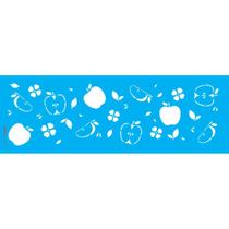Stencil Opa 10 x 30 cm - Feirinha Estamparia Maçãs - 3693