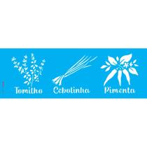 Stencil Opa 10 x 30 cm - Feirinha Temperos - 3696 Stencil Opa 10 x 30 cm - Feirinha Temperos - 3696