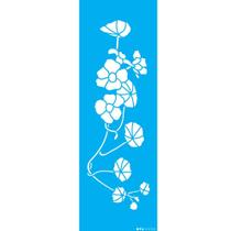 Stencil Opa 10 x 30 cm - Flor Capuchinha - 3530